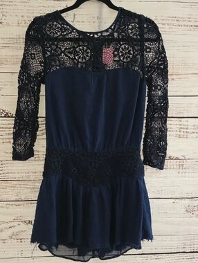 wedding dress with lace neckline Modest Long Sleeve High-Neck A-Line Lace Wedding Gown – HAREM's Brides main image 1
